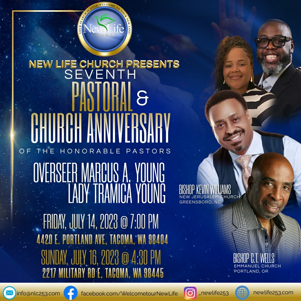 New Life Church – Where your past is over, and your new life begins!
